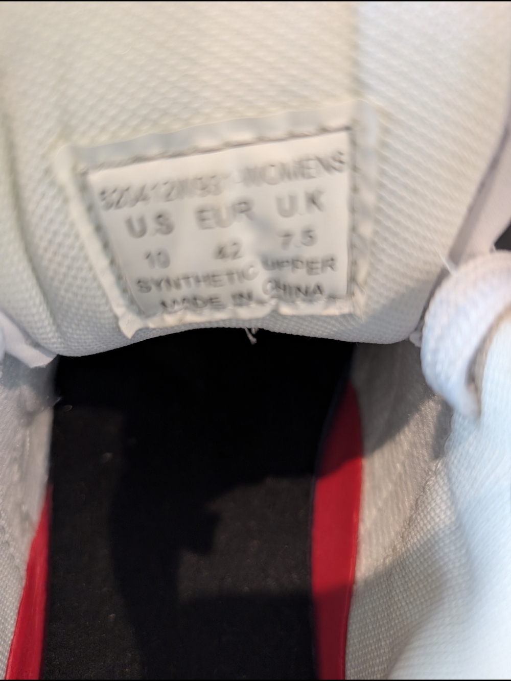 Levi's White Women's Athletic Sneakers - Picture 7 of 9